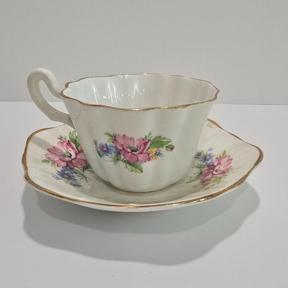 Royal Stuart Other - Royal Stuart - Spencer Stevenson Fairy Shape Vintage Tea Cup & Saucer​​​